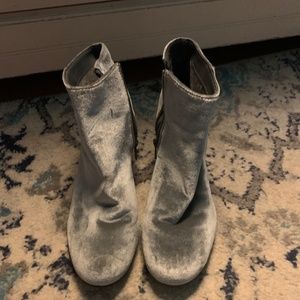 Sam Edelman velvet booties